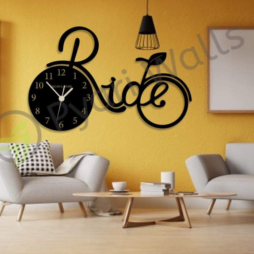 Premium Ride Wall Clock (Big Cycle) - imixpress.com