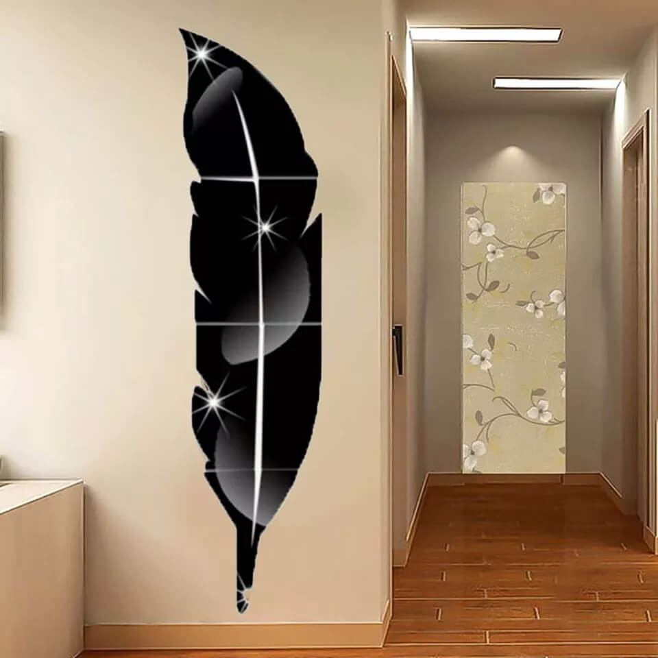 Black Acrylic Leaf (Glossy) - imixpress.com