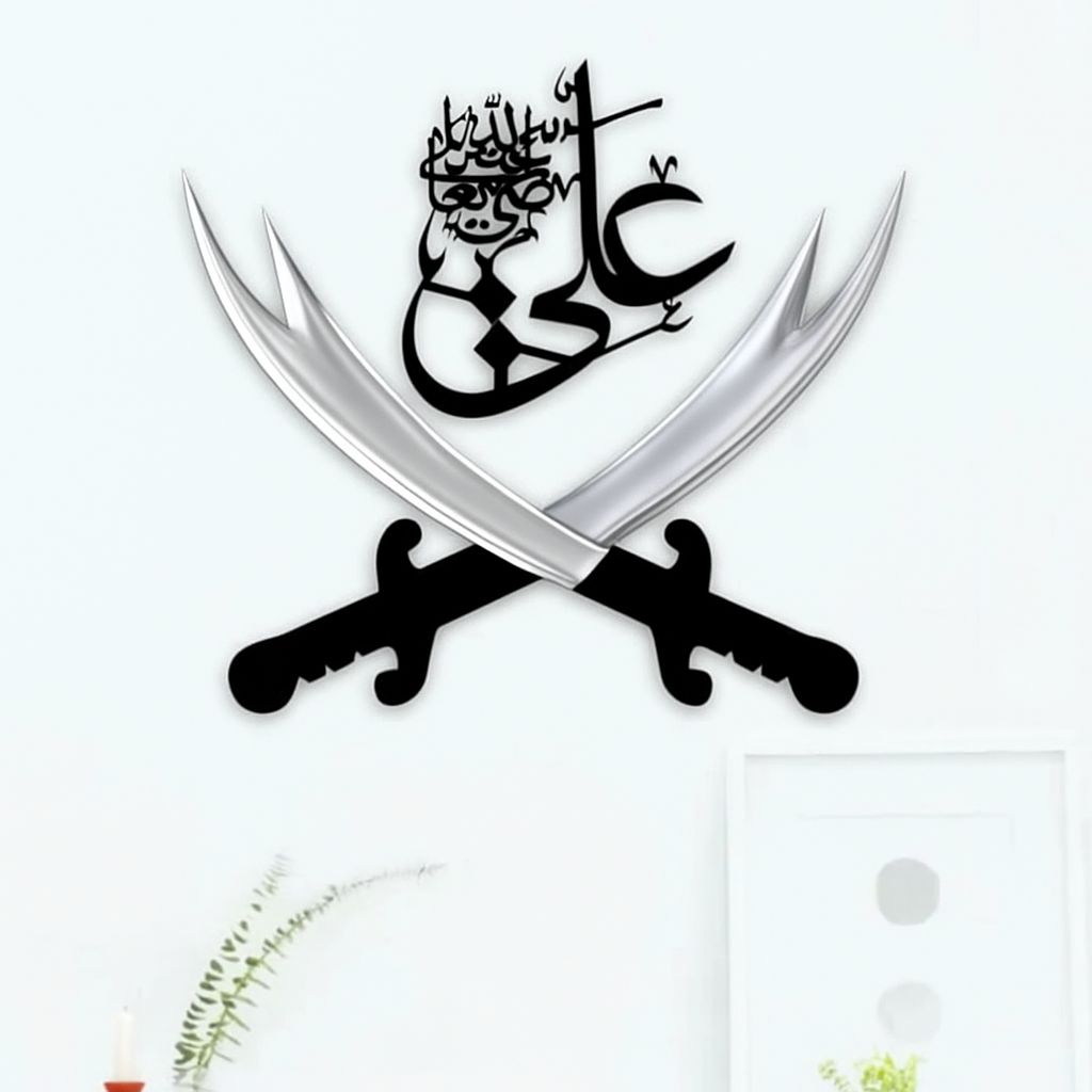 Sword of Hazrat Ali Zulfiqar Islamic Wall Decor - imixpress.com