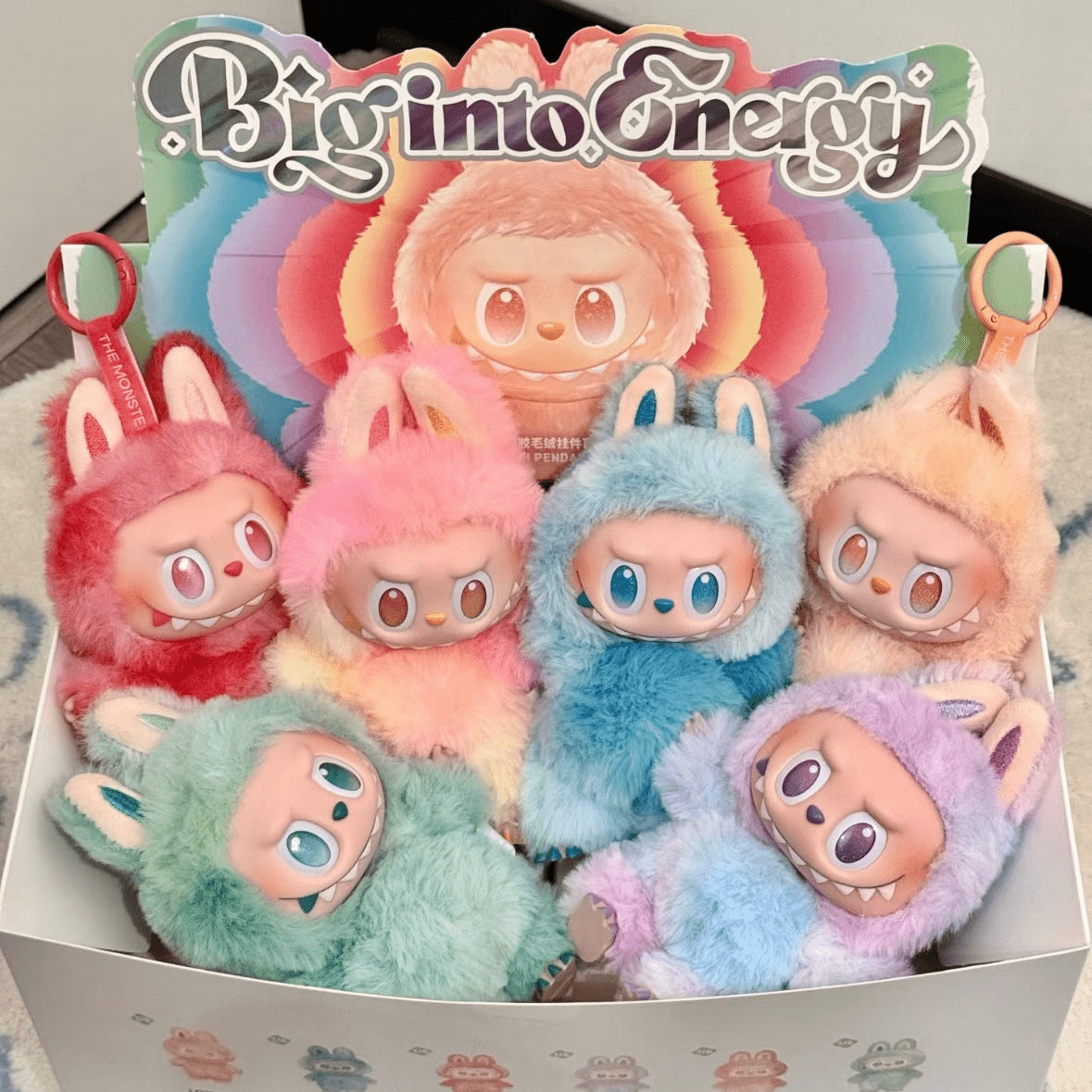 Labubu Big Into Energy Monster Keychain Blind Box (Random Character) - 1 PC - imixpress.com
