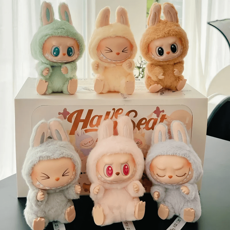 Labubu Monster Plush Keychain Blind Box (Random Character) - 1 PC - imixpress.com