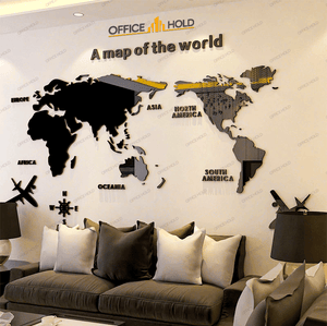 Hot! World Map 3D Design - imixpress.com