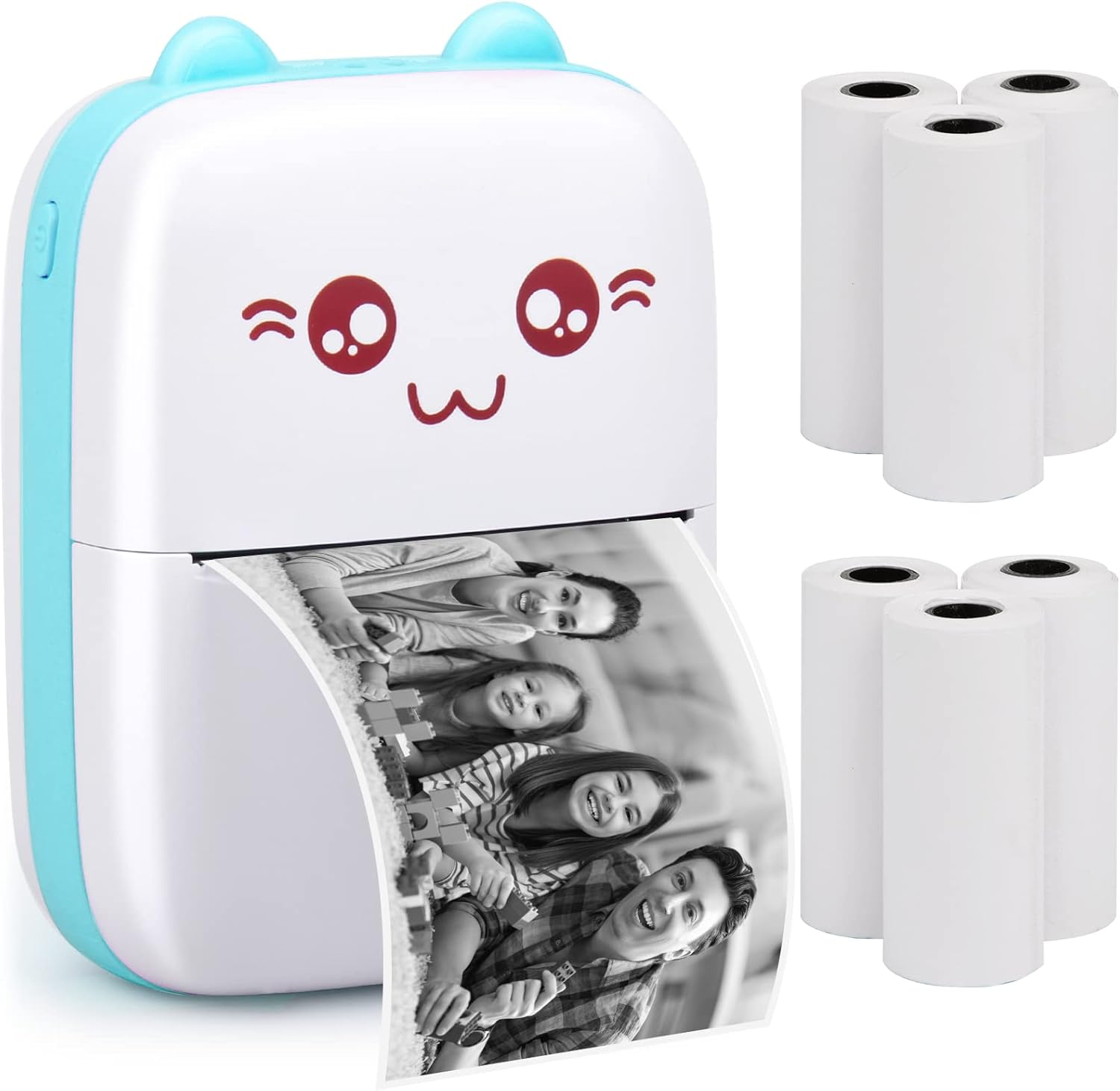 Pocket Inkless Mini Printer - Thermal Portable Bluetooth Wireless Mini Printer - imixpress.com