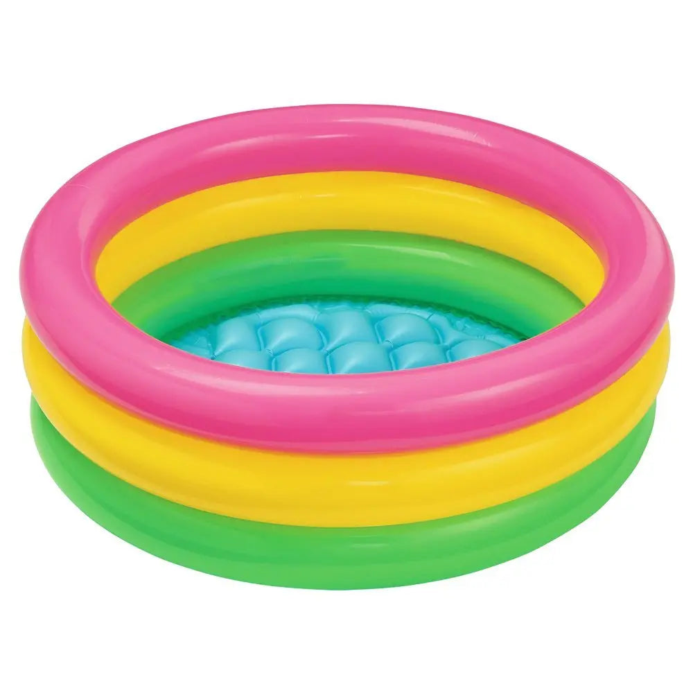 34X10 INTEX SUNSET GLOW BABY POOL (58924) - imixpress.com