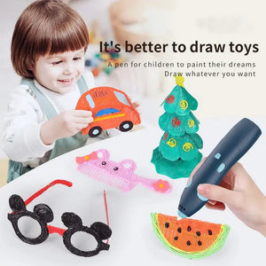3D Pen Printing And Drawing Pen For Kids - imixpress.com