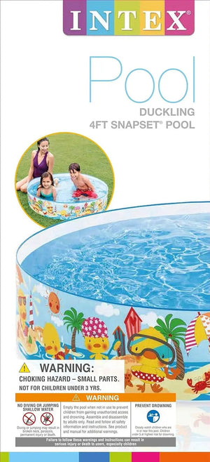 4FT DUCKLING SNAP SET POOL (58477) - imixpress.com