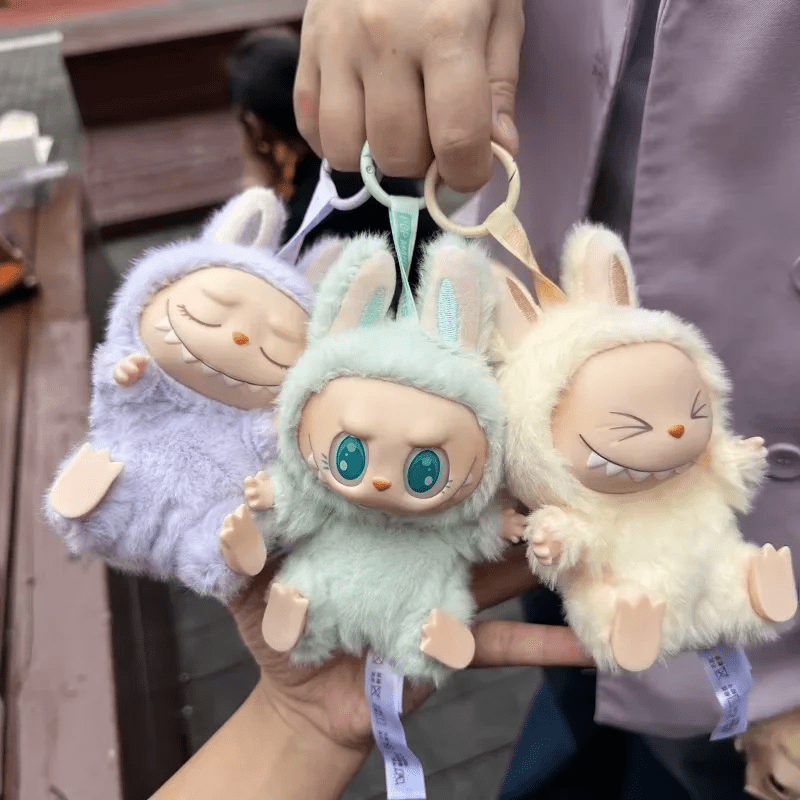 Labubu Monster Plush Keychain Blind Box (Random Character) - 1 PC - imixpress.com