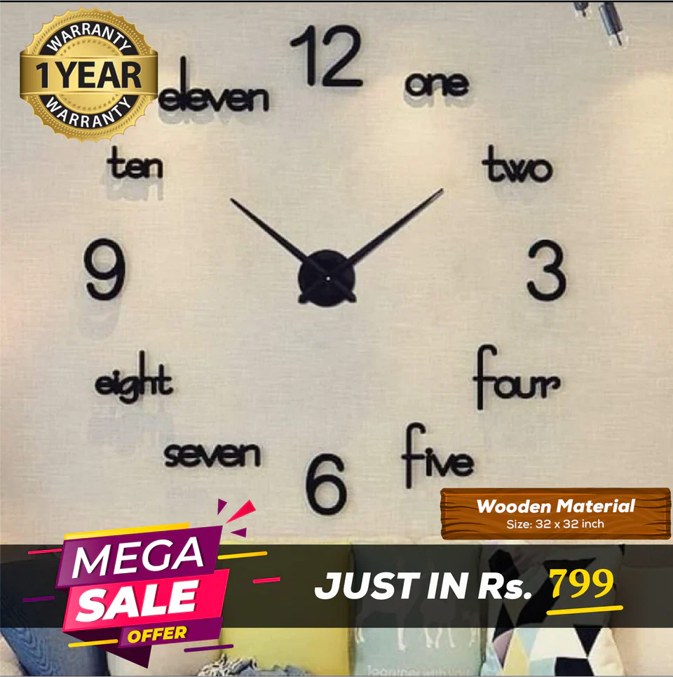 Summer Biggest Sale Buy 1 DIY Clock Get Free Hexagons Mirrors - imixpress.com