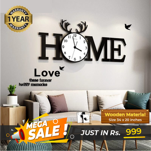 Home Clock with White Dial - imixpress.com