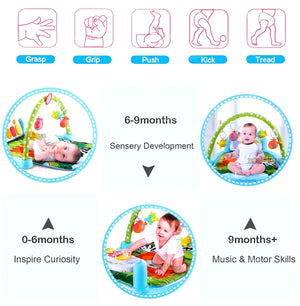 Baby Piano Play Gym Mat - imixpress.com