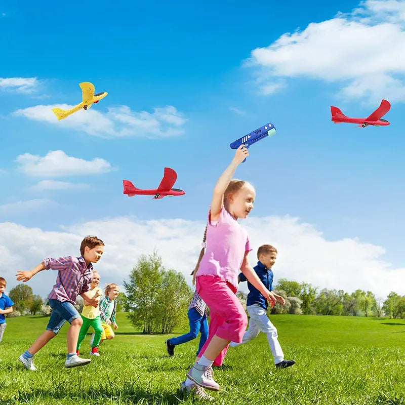 Catapult Airplane Launching Glider Gun - imixpress.com
