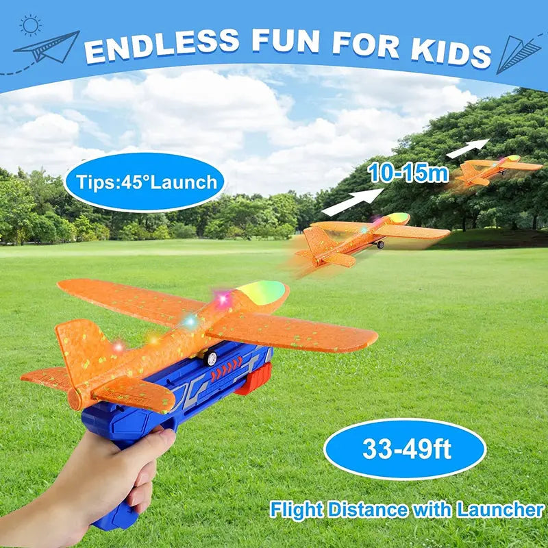 Catapult Airplane Launching Glider Gun - imixpress.com