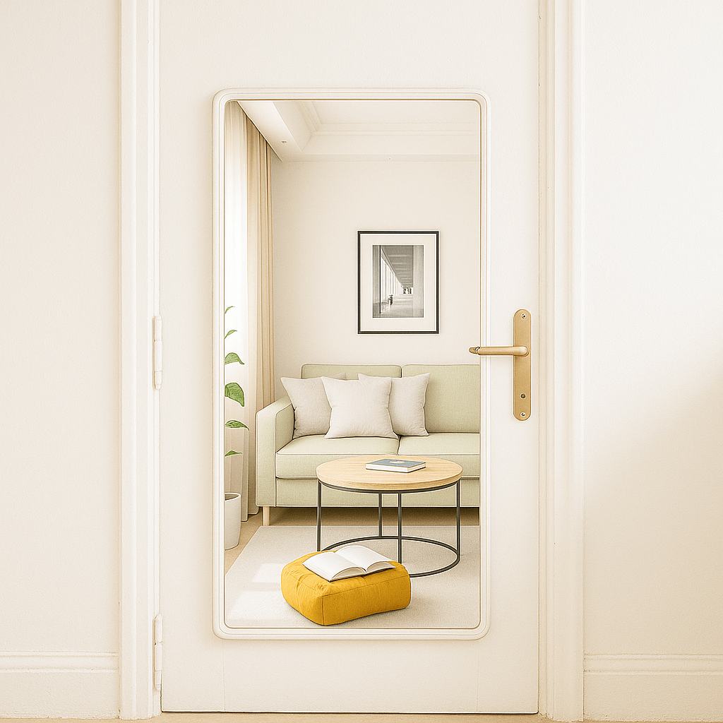 Full Length Large Size Acrylic Mirror A+ Grade - imixpress.com