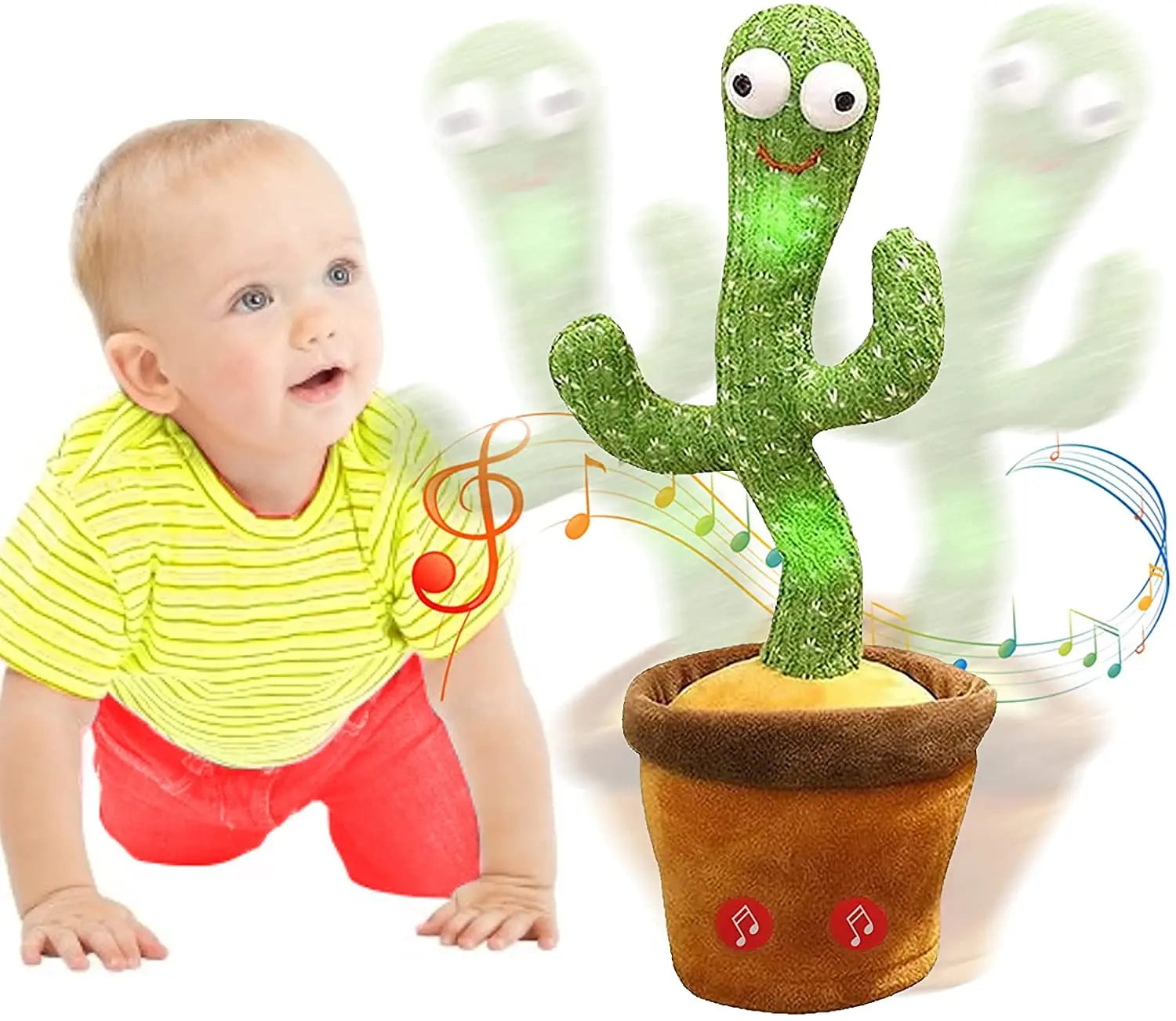 Dancing talking Cactus Toy (Rechargeable) - imixpress.com