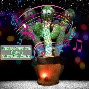 Dancing talking Cactus Toy (Rechargeable) - imixpress.com