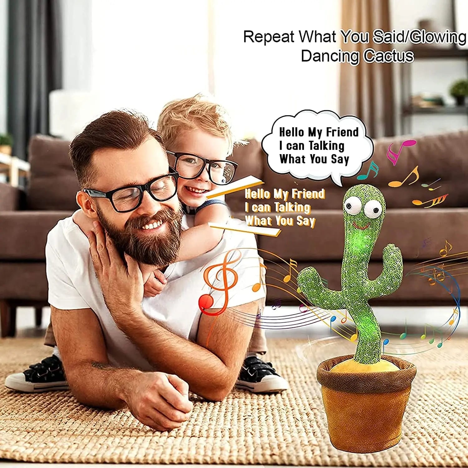 Dancing talking Cactus Toy (Rechargeable) - imixpress.com