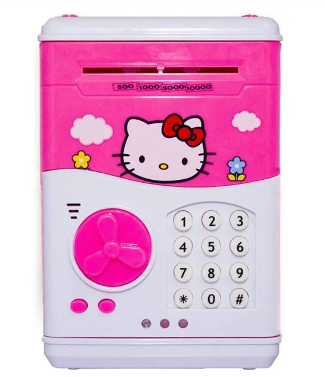 Doraemon Piggy Bank ATM Password Unlock, Mini ATM Money Saving Box for Kids, Cartoon Safe Bank, Electronic Piggy Bank - imixpress.com
