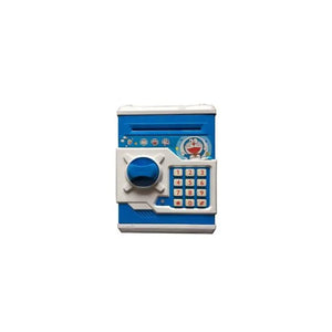 Doraemon Piggy Bank ATM Password Unlock, Mini ATM Money Saving Box for Kids, Cartoon Safe Bank, Electronic Piggy Bank - imixpress.com