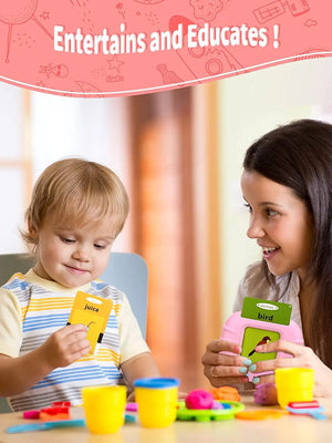 Education English Talking Flash Cards Learning Machine With Sound For Kids - imixpress.com