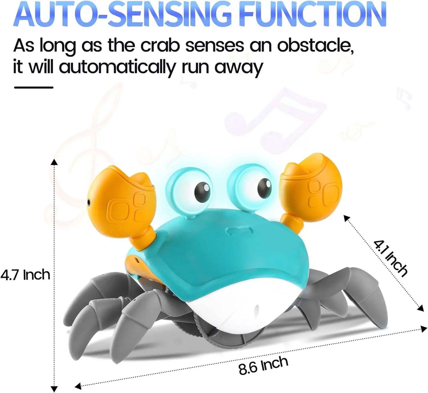 Electric Crawling Crab Toy - imixpress.com