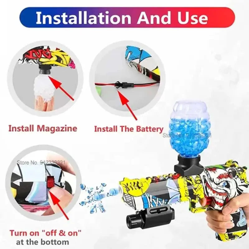 Gel Blaster Self Shooting Airsoft Water Gun - imixpress.com