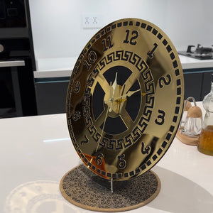 Luxury Wall Clock/Table Round Clock for Living Room & Bed Room - imixpress.com