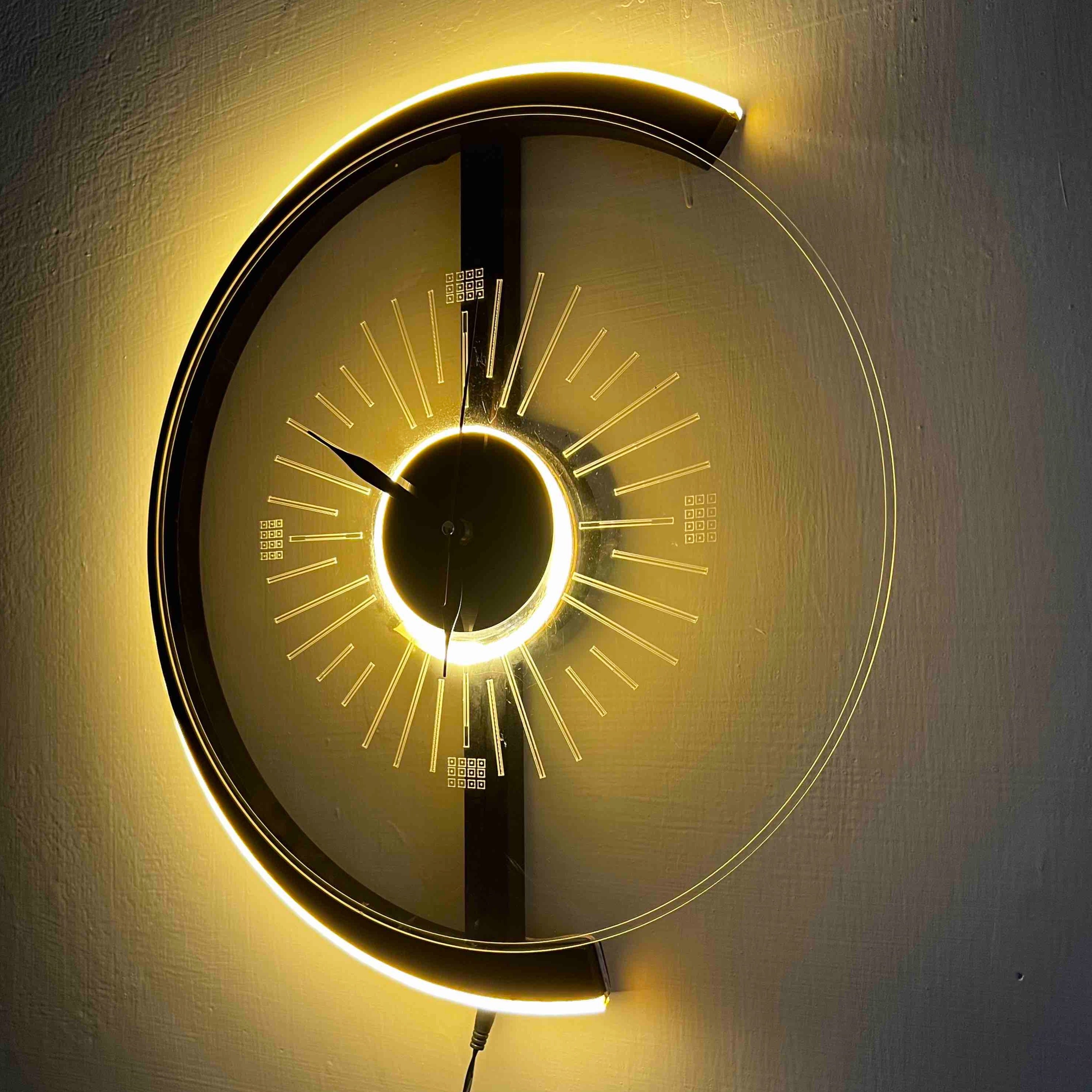 Neon Decorative Wall Art Clock - Wall Clocks - imixpress.com
