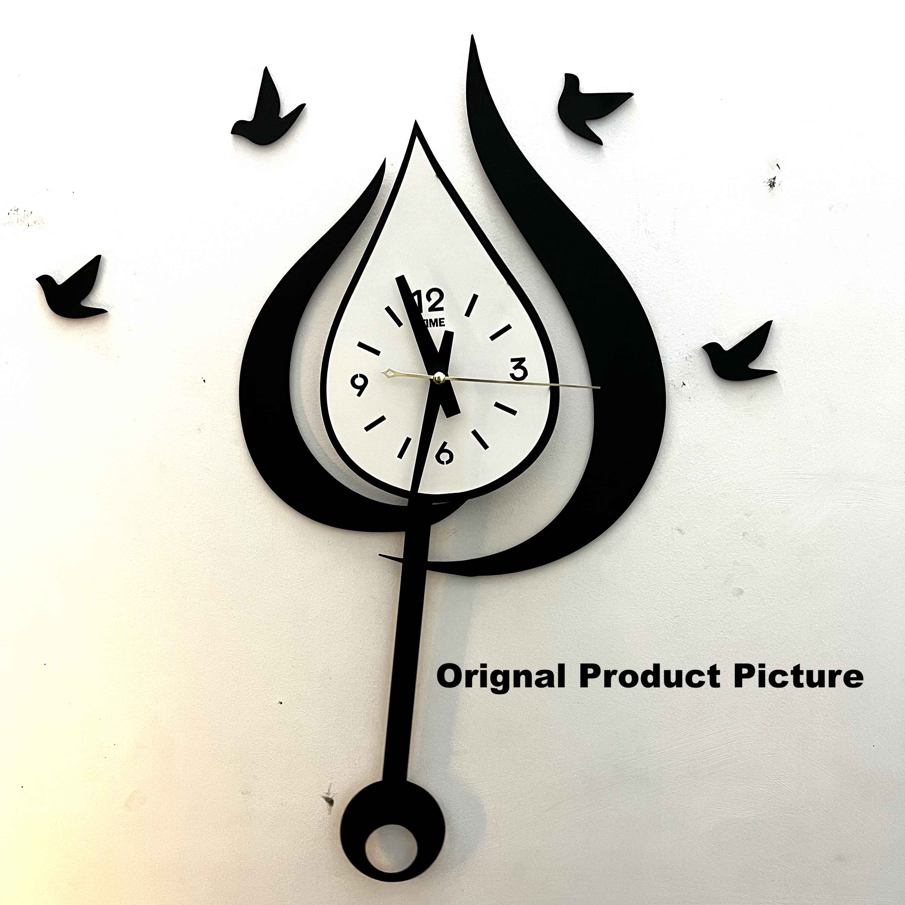 Water Drop Style Pendulum Wall clock - imixpress.com