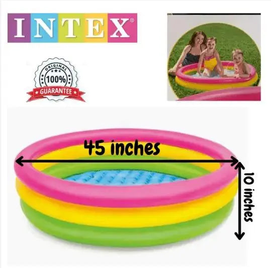 INTEX Inflatable Sunset Glow Pool - imixpress.com