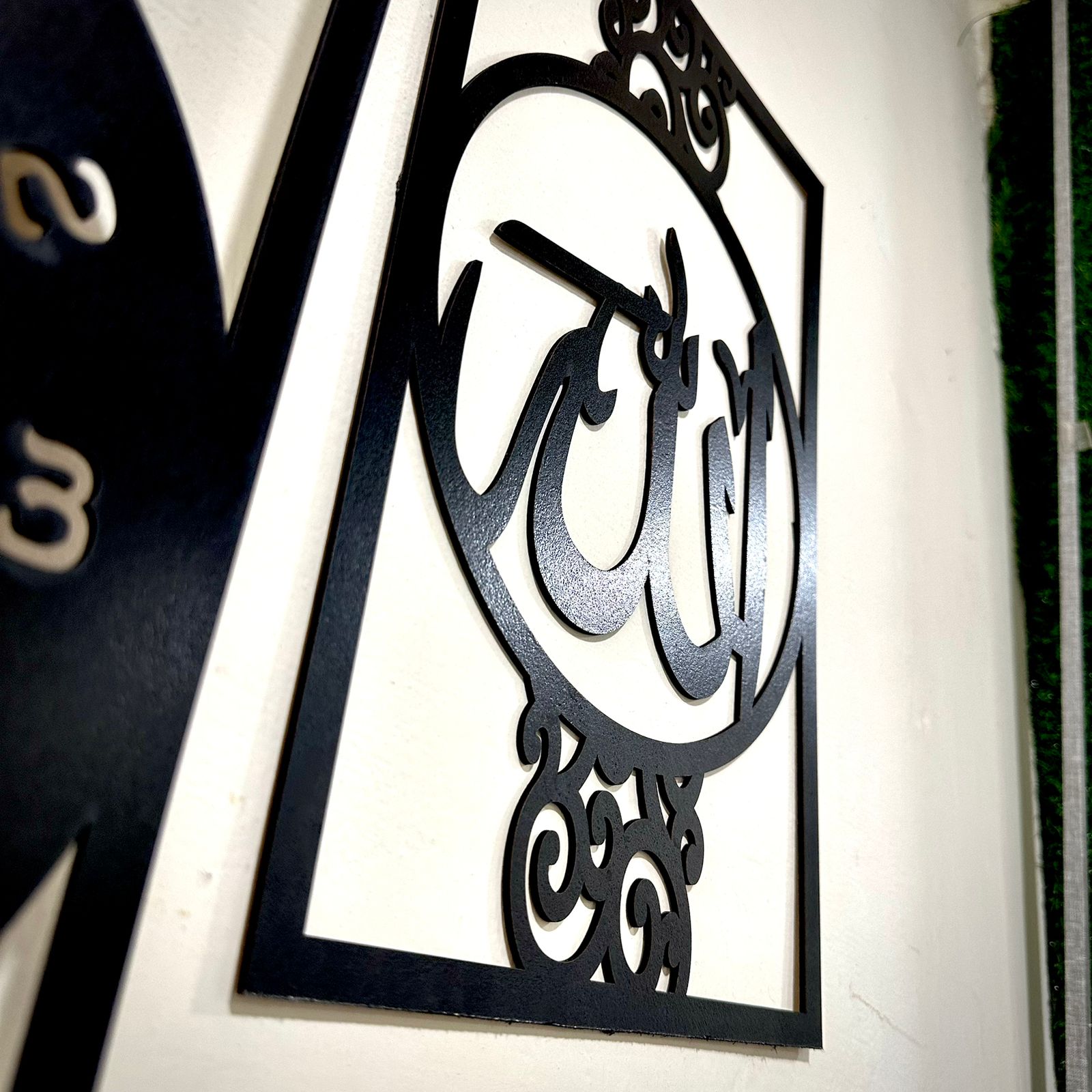 Islamic Allah Muhammad (SAW) Calligraphy Wall Clock - imixpress.com