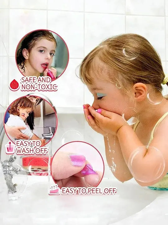 Kids Pretend Makeup Kit - 41 Pcs (1026-40) - imixpress.com