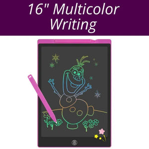 LCD Multicolor Screen Writing Tablet Erasable Writing Board - imixpress.com