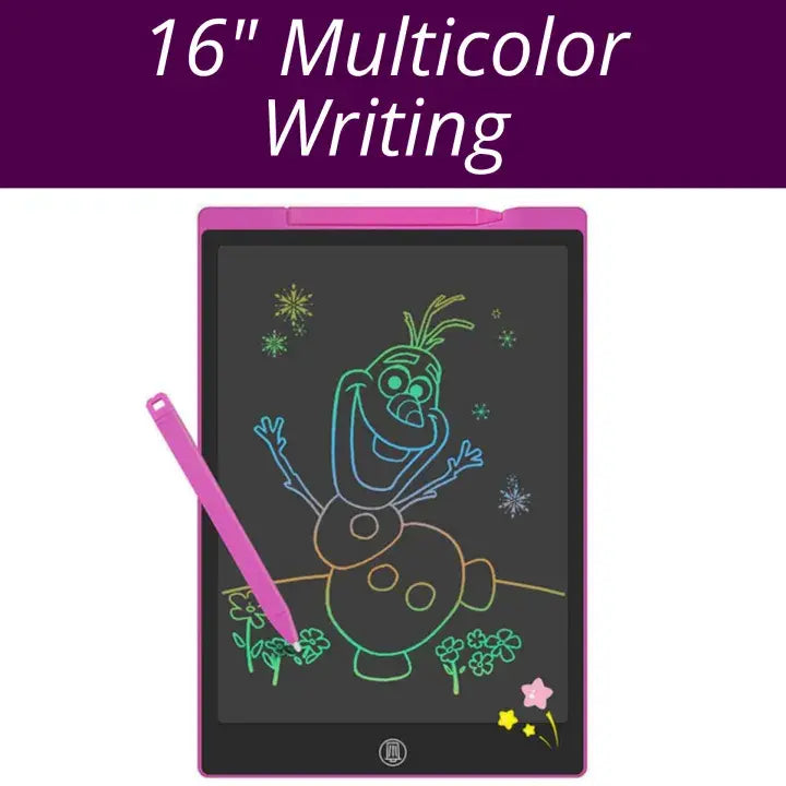LCD Multicolor Screen Writing Tablet Erasable Writing Board - imixpress.com