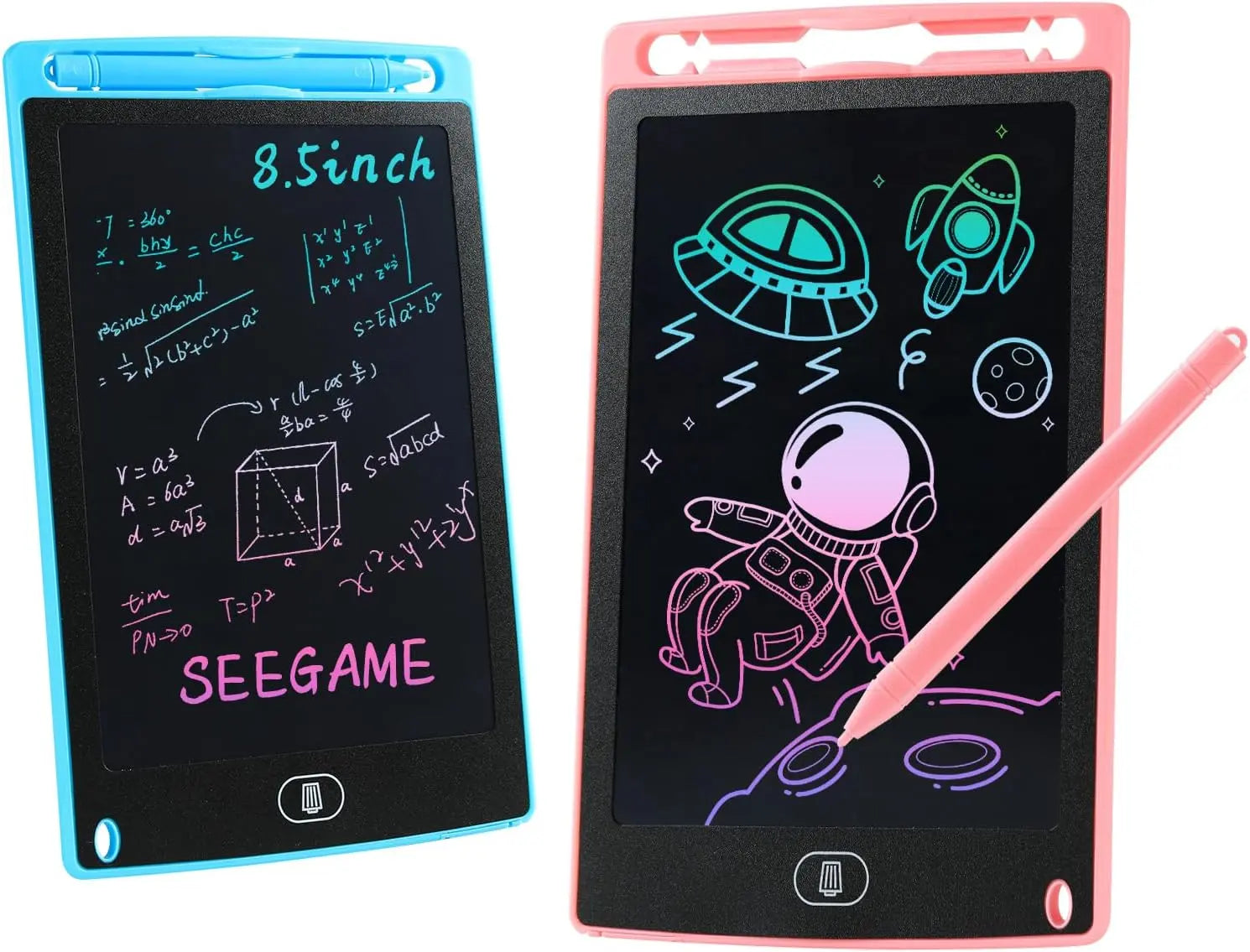 LCD Multicolor Screen Writing Tablet Erasable Writing Board - imixpress.com