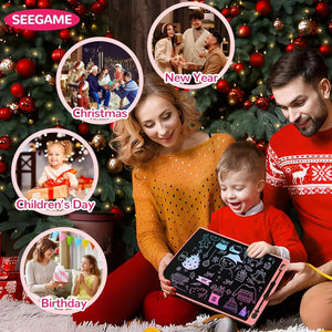 LCD Multicolor Screen Writing Tablet Erasable Writing Board - imixpress.com