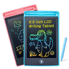 LCD Multicolor Screen Writing Tablet Erasable Writing Board - imixpress.com