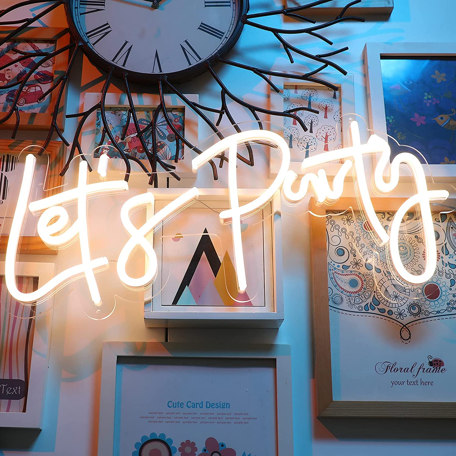 Lets party Neon light - imixpress.com