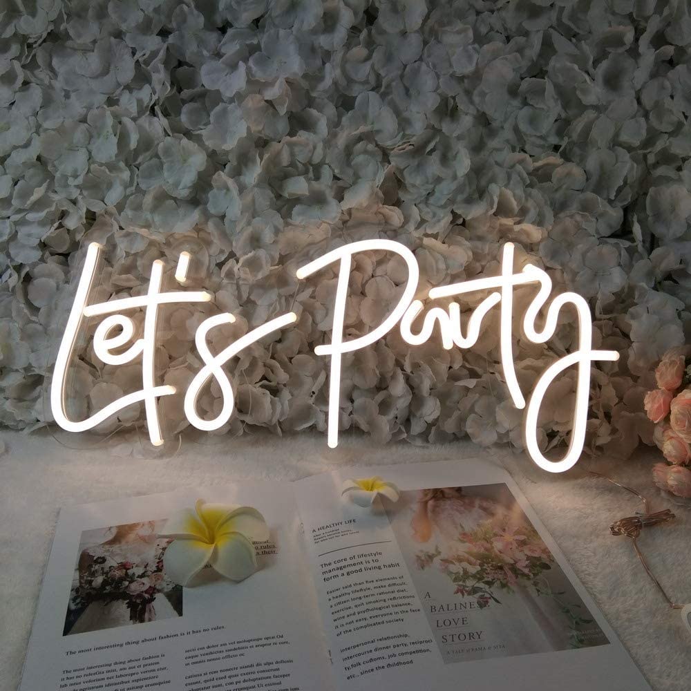 Lets party Neon light - imixpress.com