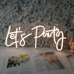 Lets party Neon light - imixpress.com