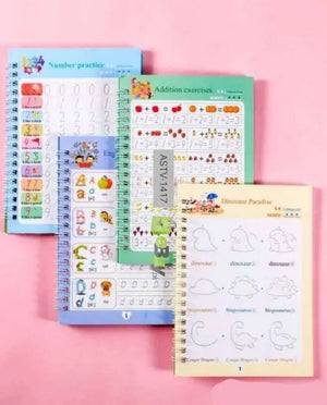 Magic Practice Copybook (Set Of 4) - imixpress.com