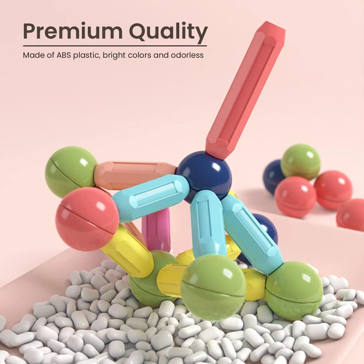 Magnetic Building Blocks Educational Toy - imixpress.com