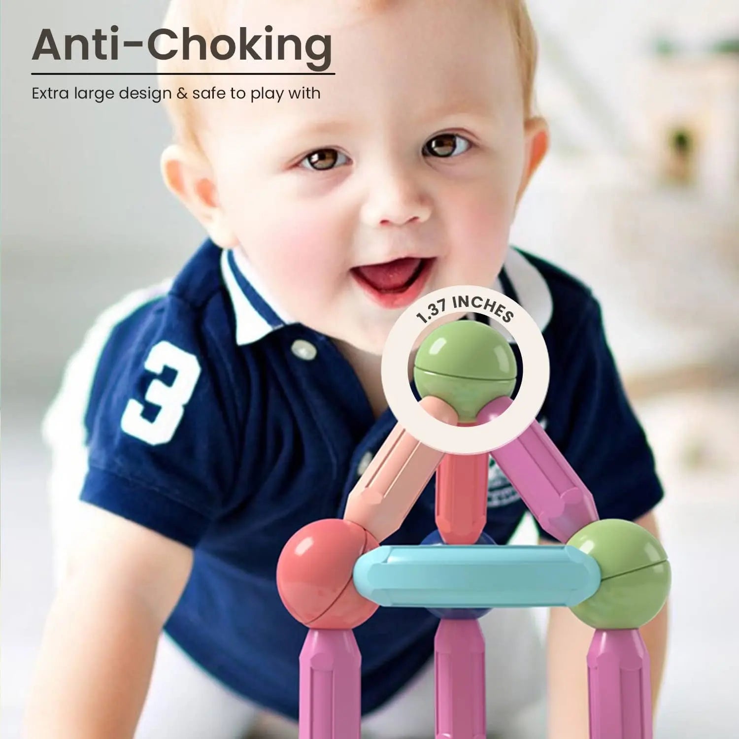 Magnetic Building Blocks Educational Toy - imixpress.com