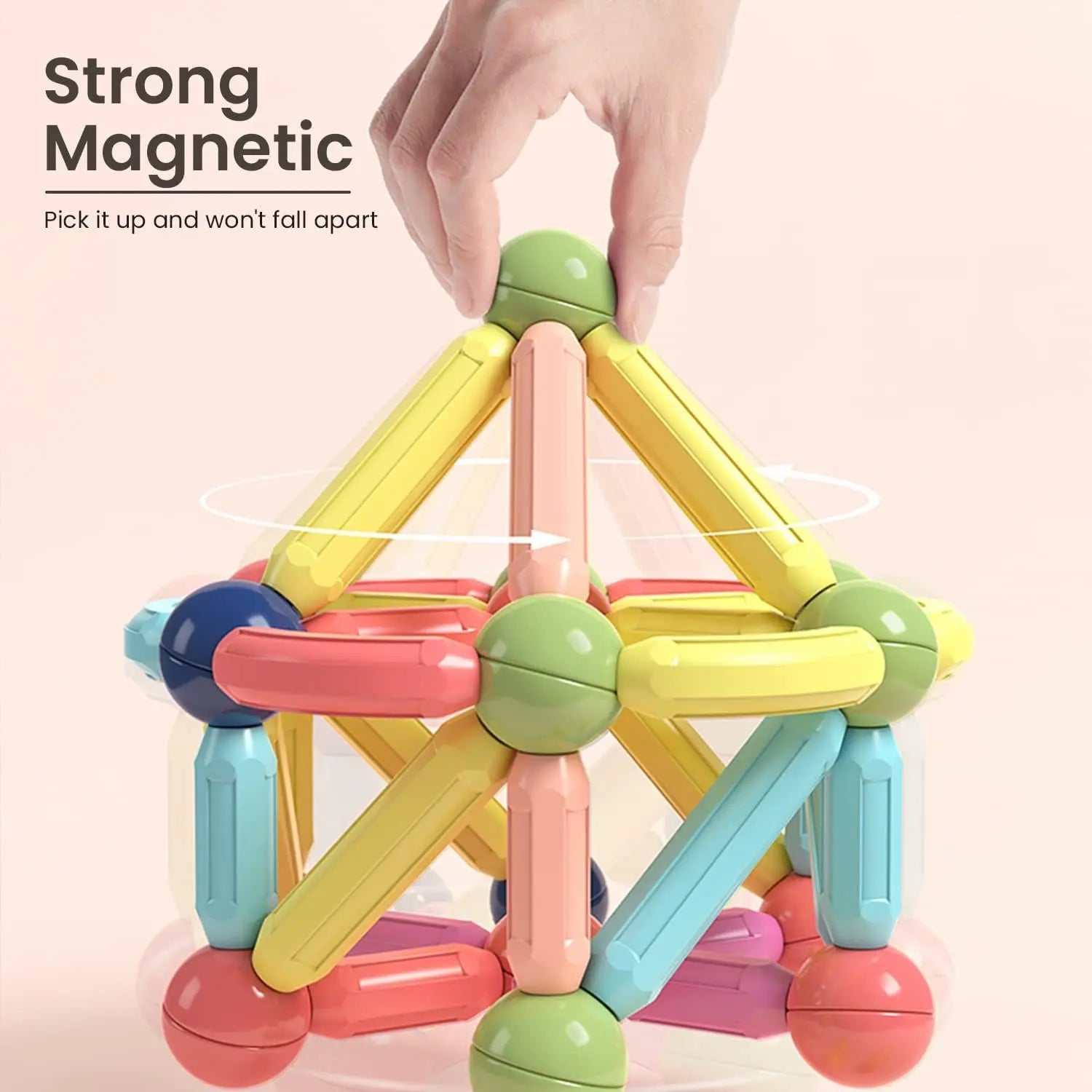 Magnetic Building Blocks Educational Toy - imixpress.com