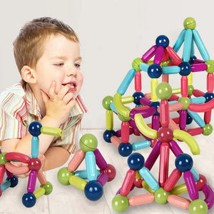 Magnetic Building Blocks Educational Toy - imixpress.com