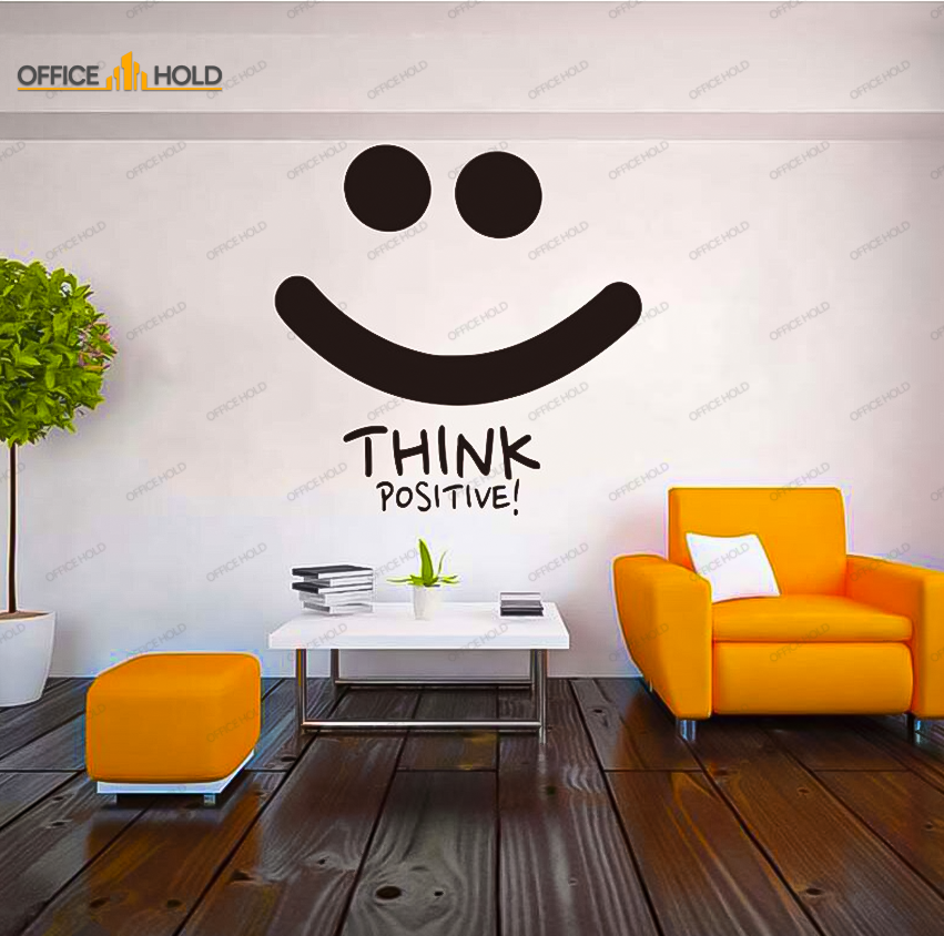 Think Positive Motivational Company Culture Art (tp01) - imixpress.com