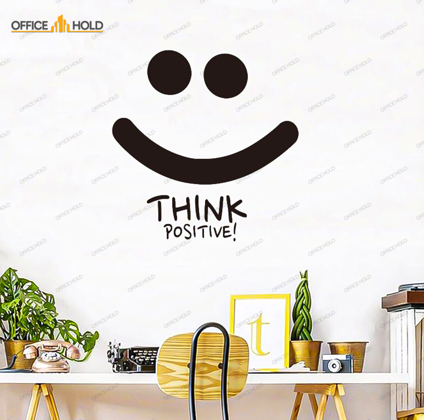 Think Positive Motivational Company Culture Art (tp01) - imixpress.com