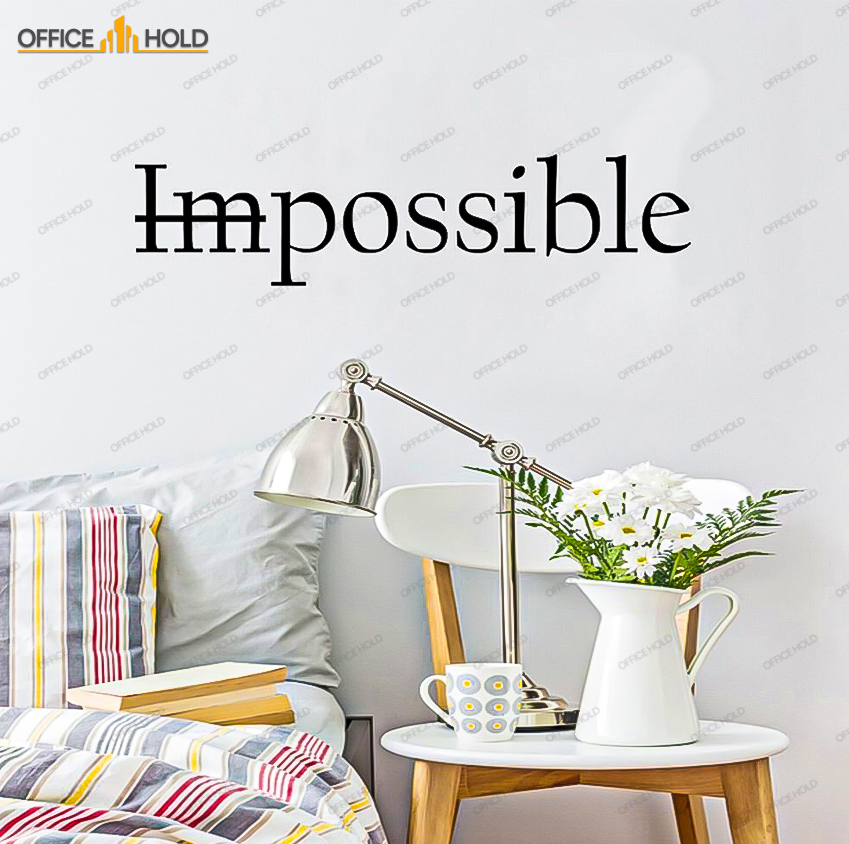 Possible Impossible Inspiring Office Decor (ip01) - imixpress.com