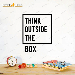 Think Out Side The Box Motivational Office Wall (totb01) - imixpress.com
