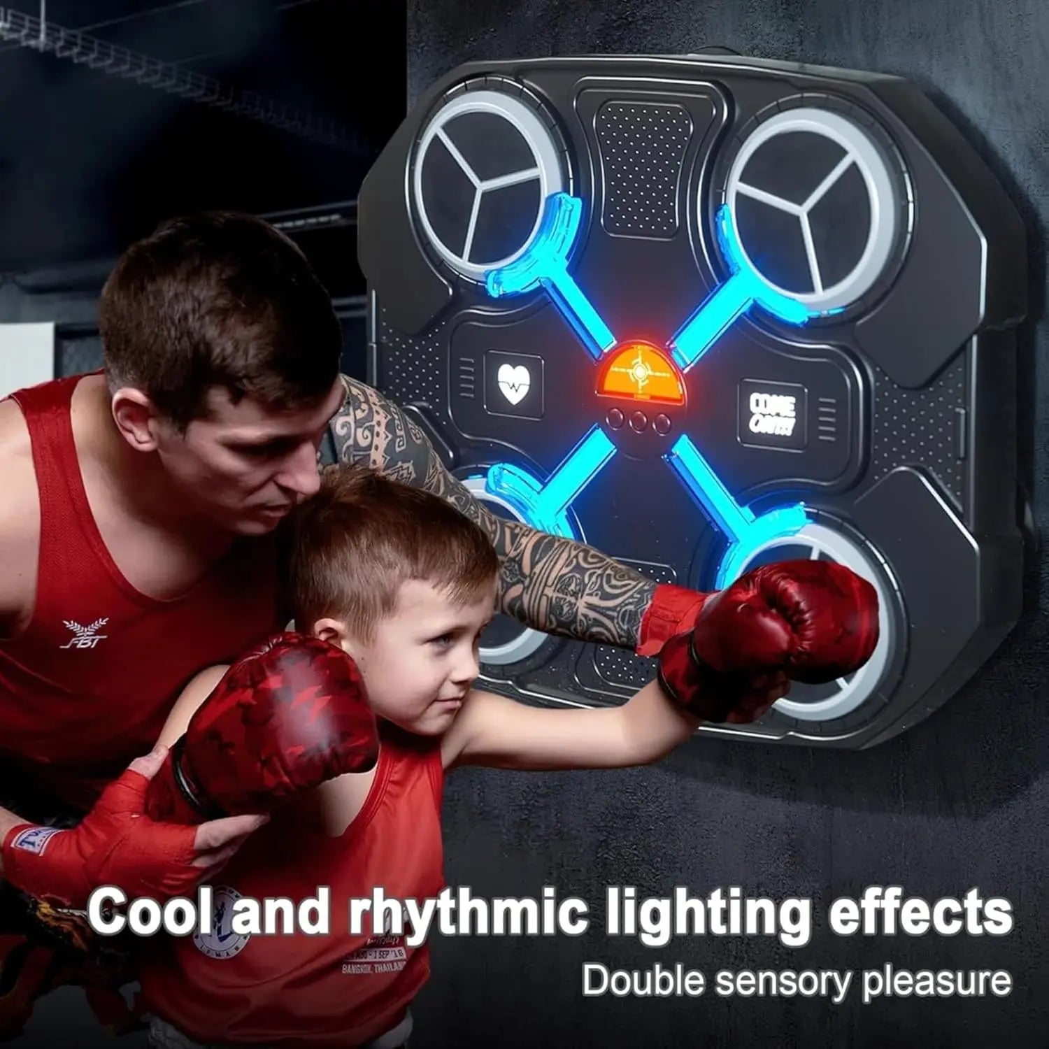 Music Boxing Target Machine – Electronic Punching Bag for Kids & Adults - imixpress.com