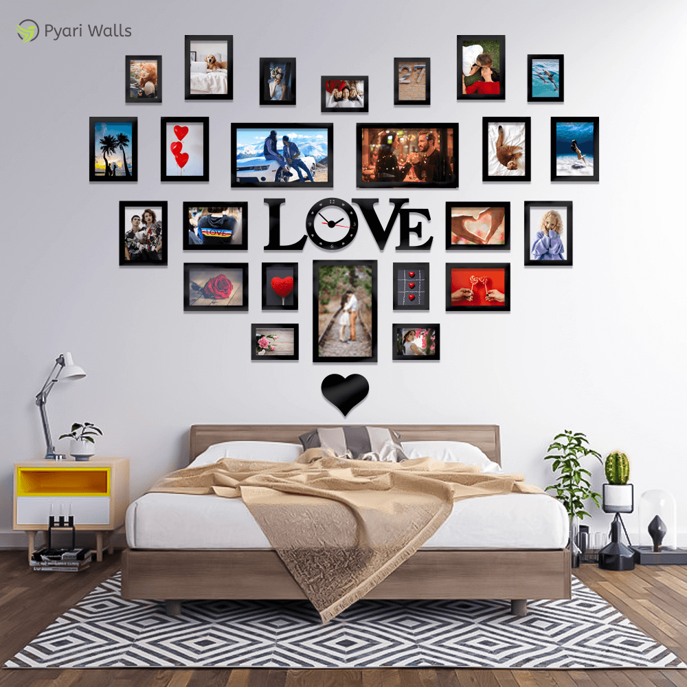 Love Photo Frames Clock - DIY - imixpress.com